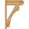 Ekena Millwork Westlake Rough Sawn Craftsman Outlooker, Western Red Cedar, 8"W x 24"D x 36"H OUT08X24X36WTL04RWR - alternate 2